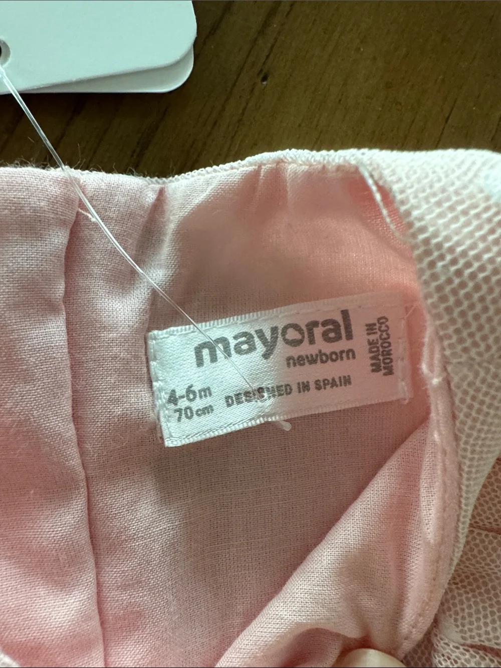 Mayoral Pink Polka Dot Ruffle Dress with Matching Bloomers